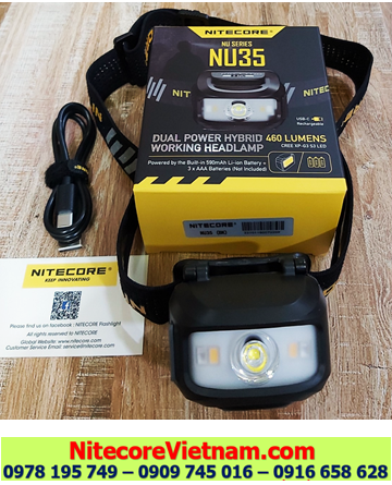 Đèn đội đầu Nitecore NU35